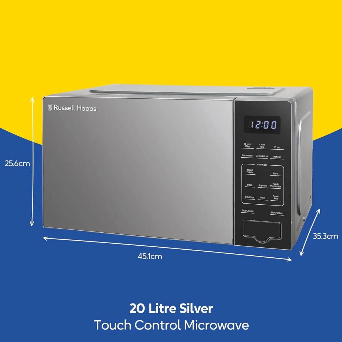 Touch Control Digital Solo Microwave 20L 800W in - Image 3