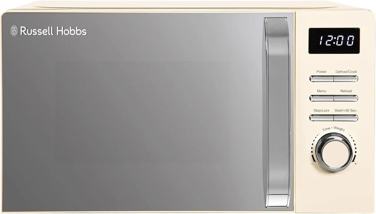Digital Microwave 20L 800W in Cream with 5 Power - Image 1