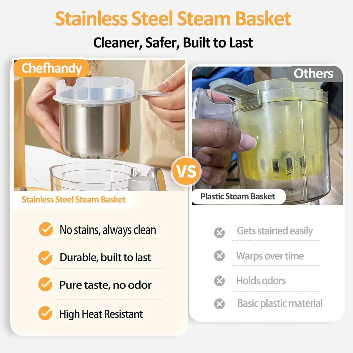 Baby Food Maker 5 in 1 Processor with Stainless - Image 4