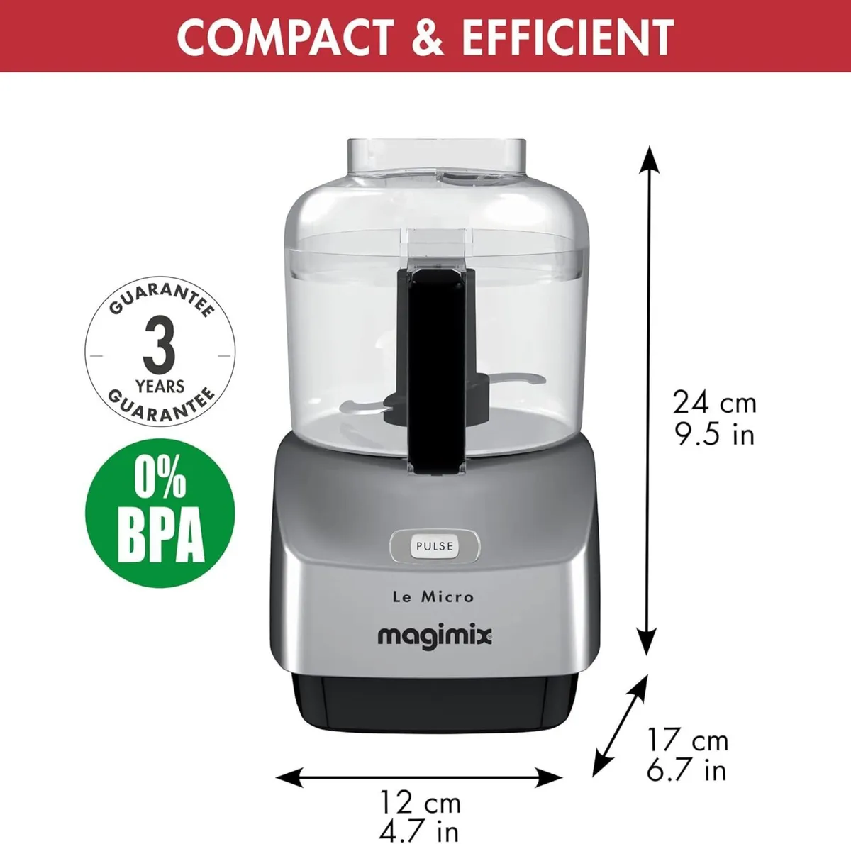 Le Micro Mini Chopper Ultra Compact Multifunctiona - Image 3