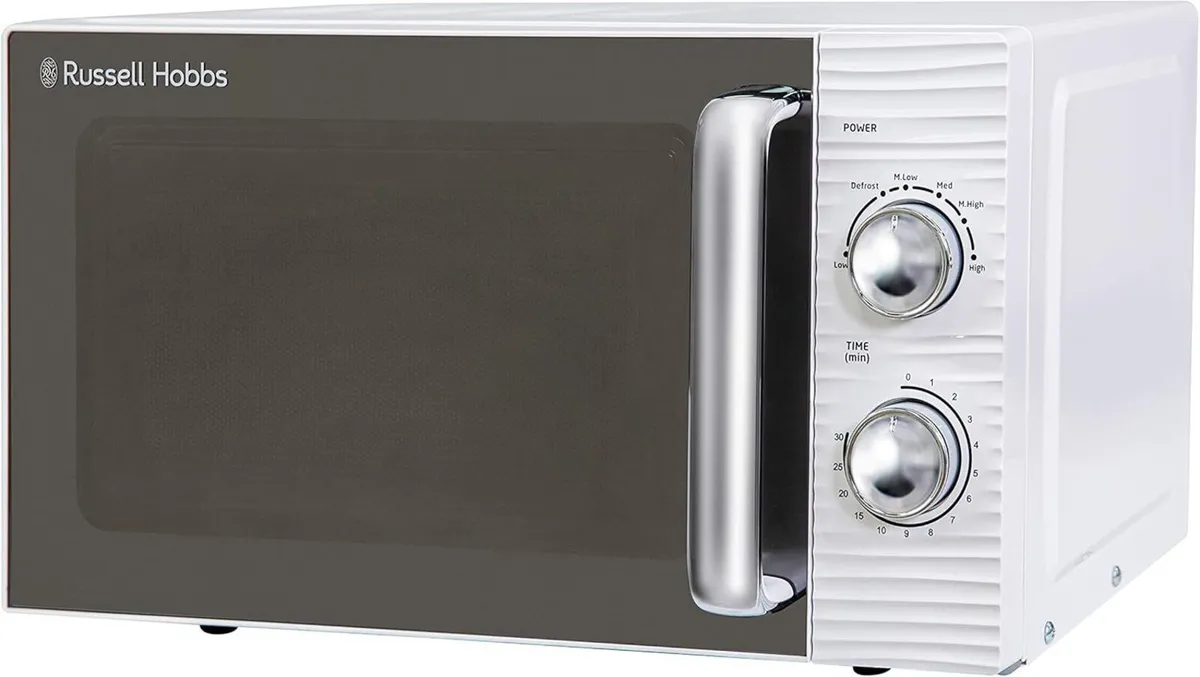 RHM1731 INSPIRE White 17 Litre Manual Microwave - Image 4