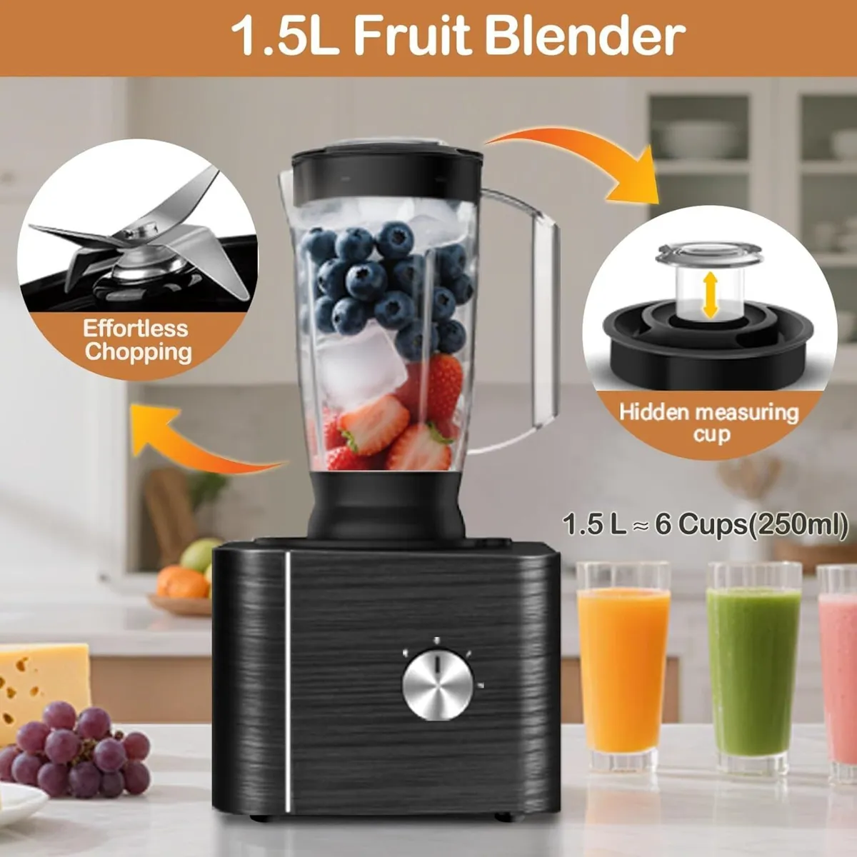 Food Processor and Blender Multifunctional for - Image 4
