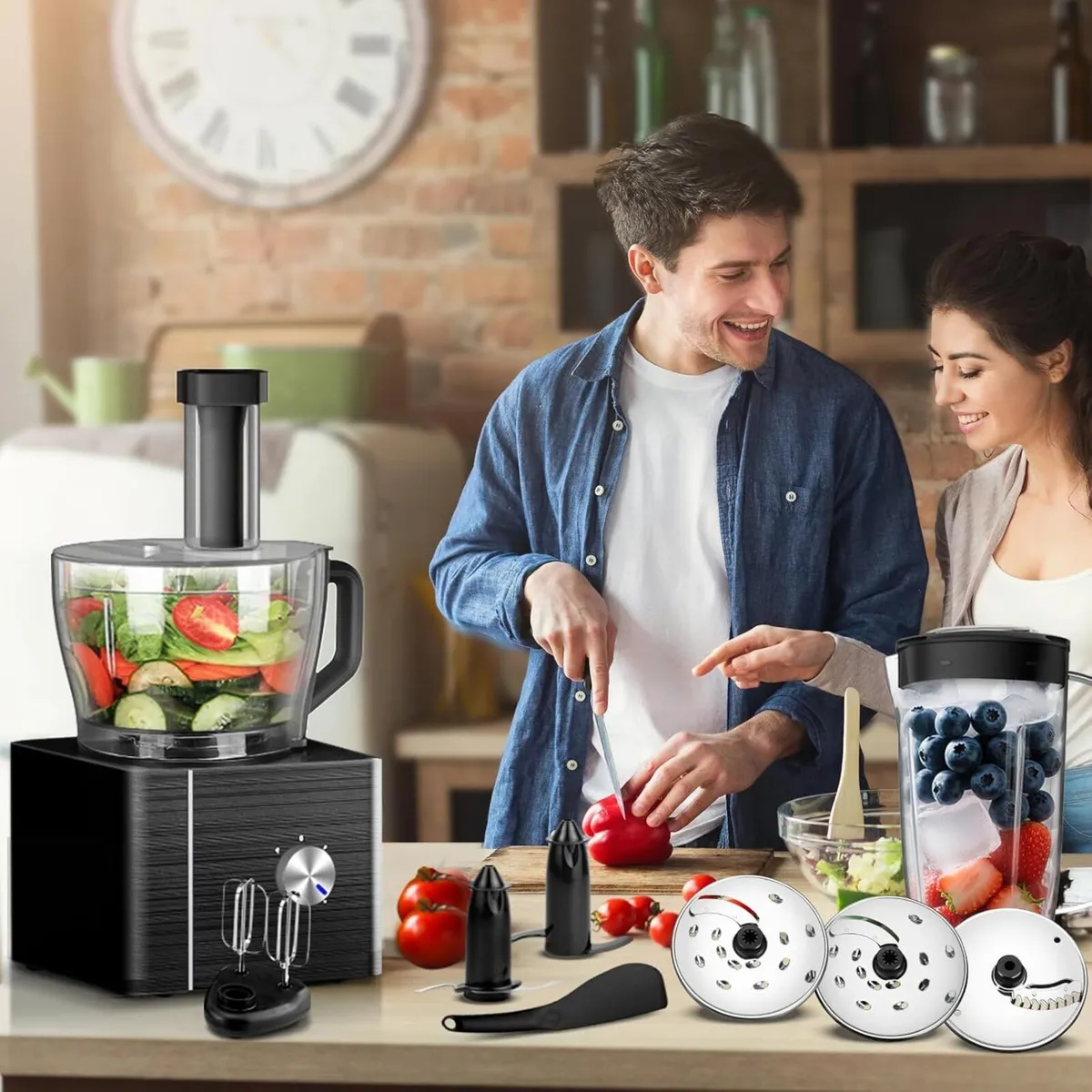 Food Processor and Blender Multifunctional for - Image 2