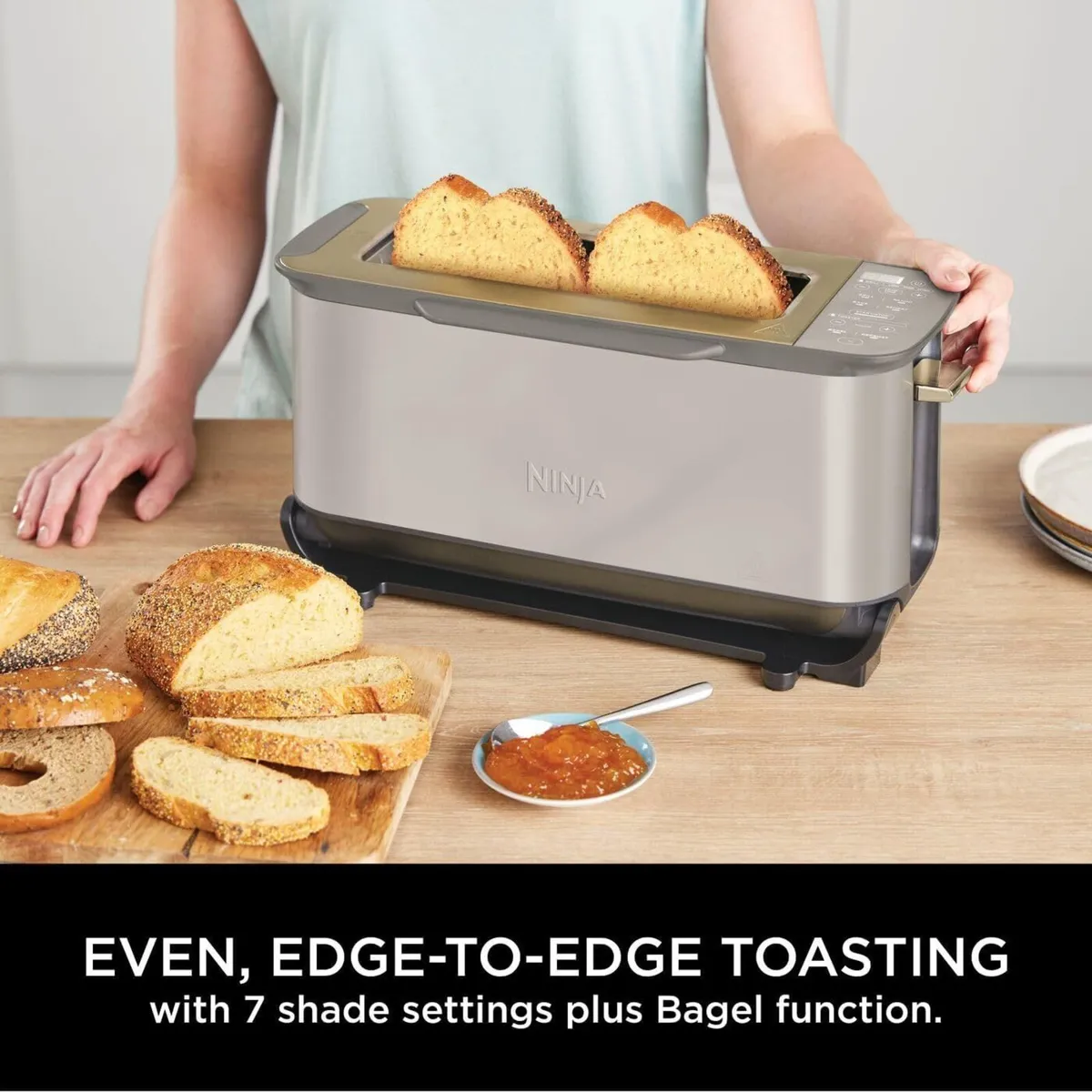 Foodi 3-in-1 Toaster Grill and Panini Press with - Image 4