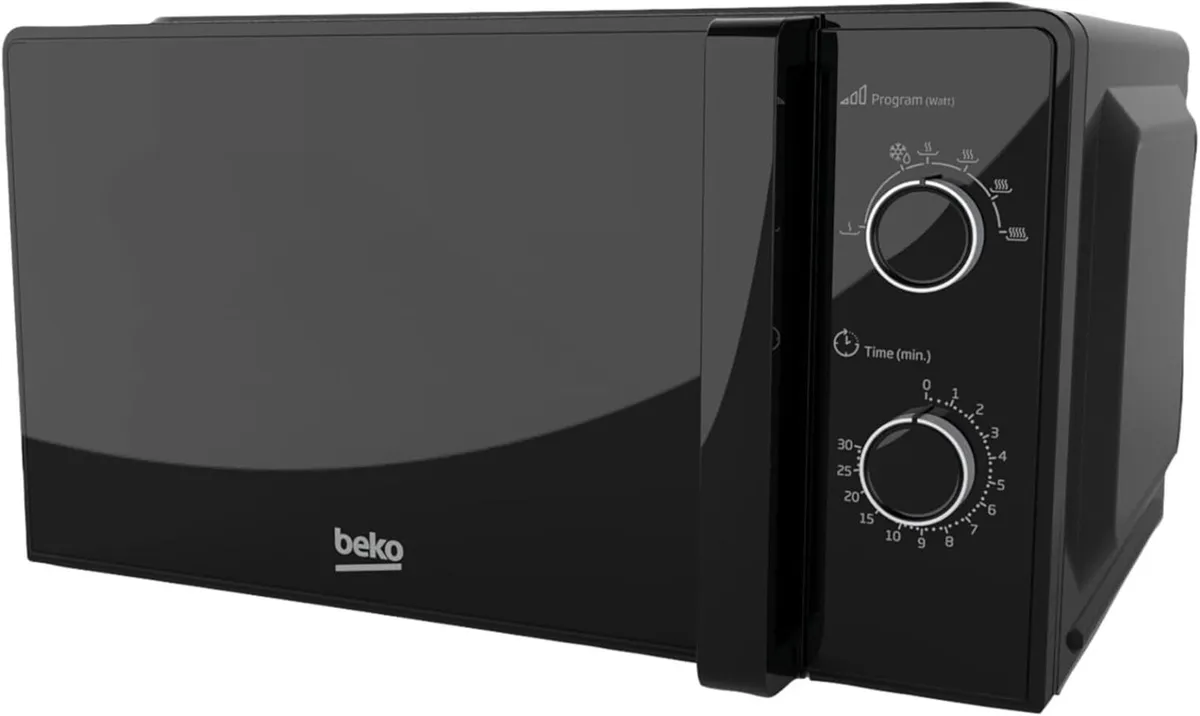 Solo Microwave MOC20100BFB Black Compact Design - Image 1