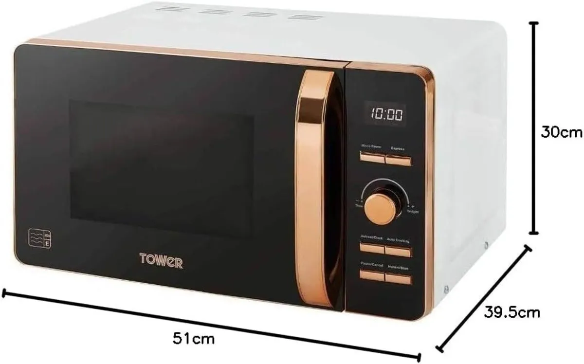 T24021W Digital Microwave with 60-Minute Timer - Image 3