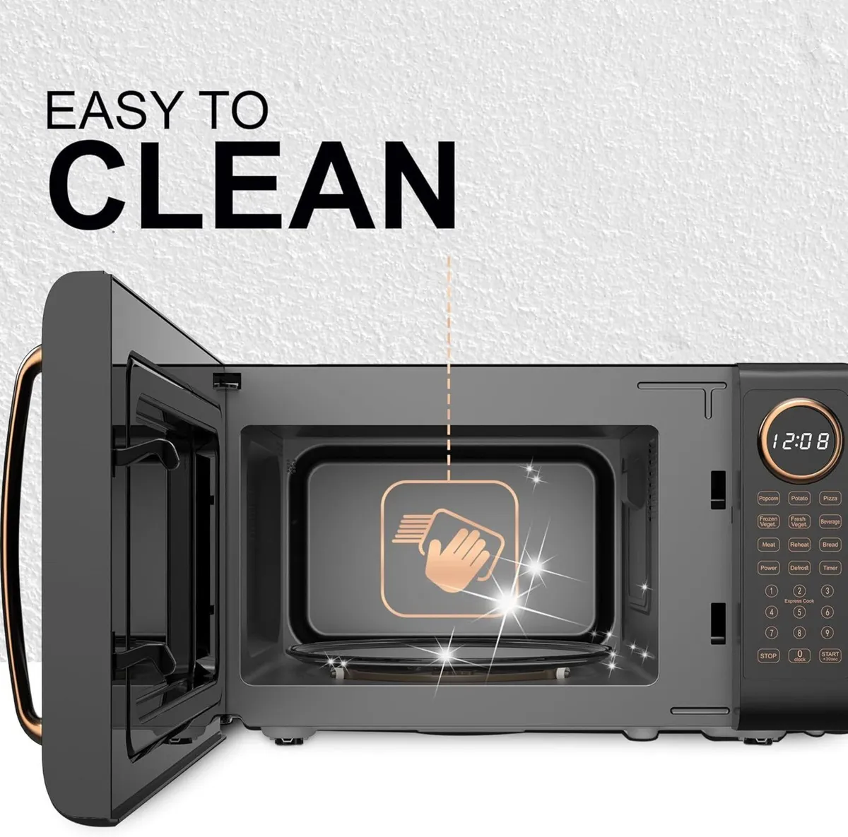 20L Microwave Digital Display 8 presets with Auto - Image 3