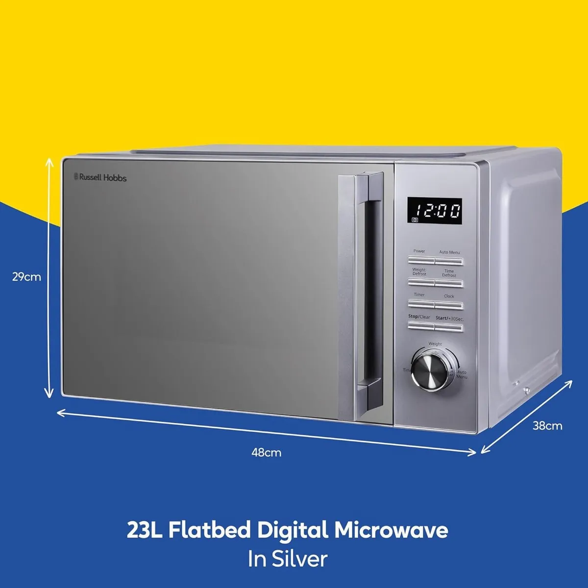 23L Flatbed Digital Microwave with 800W Power 8 - Image 3