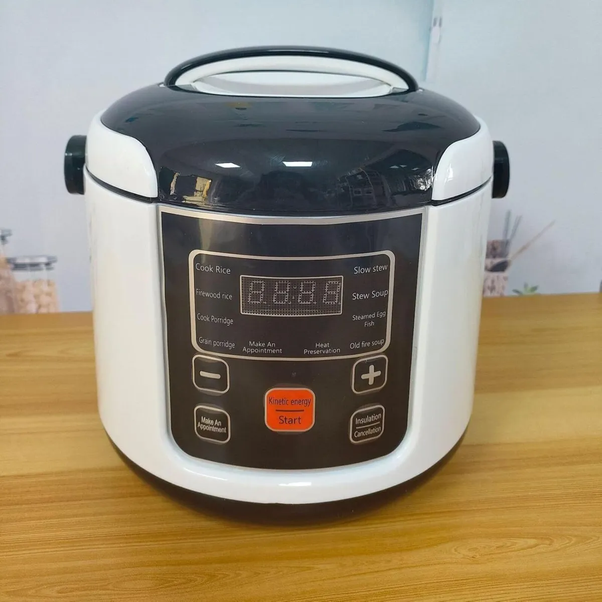 2L Mini Rice Cooker with Nonstick Pot for Soup - Image 4