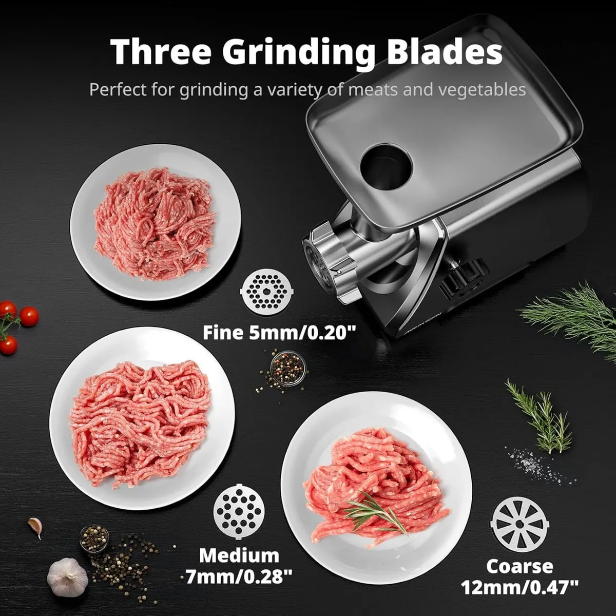 Heavy Duty Electric Meat Grinder – Fast Quiet - Image 4