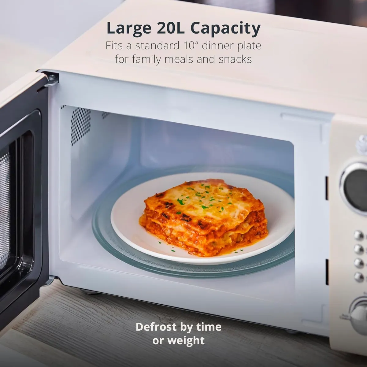 Retro 20L Digital Microwave 5 Power Levels 12 - Image 4