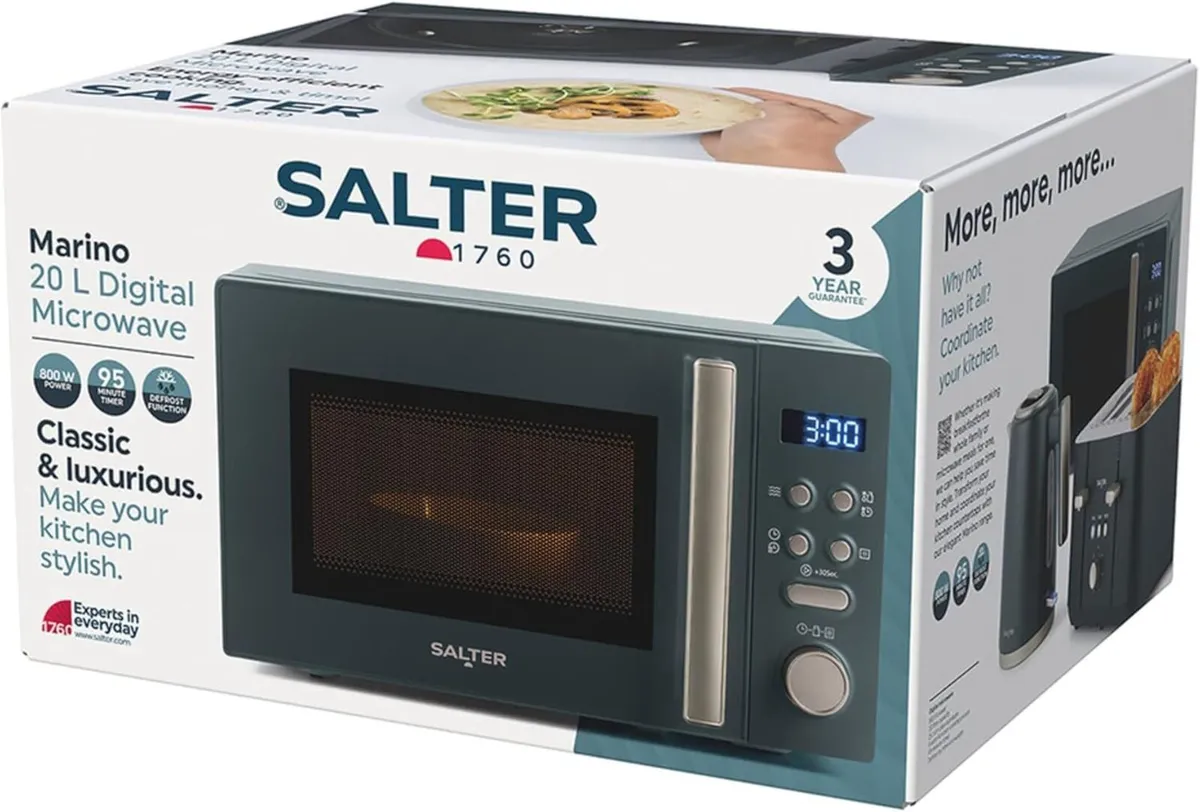 Marino Microwave – 20 Litre Solo Oven 950W - Image 4
