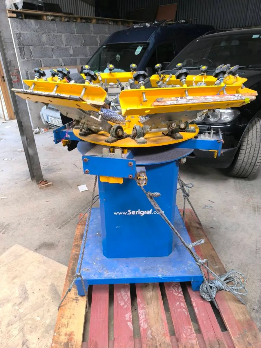 Screen Printing Equipment Carousel, Conveyor Dry - Image 1