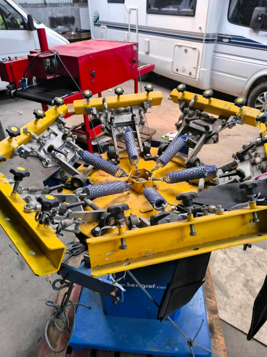 Screen Printing Equipment Carousel, Conveyor Dry - Image 2