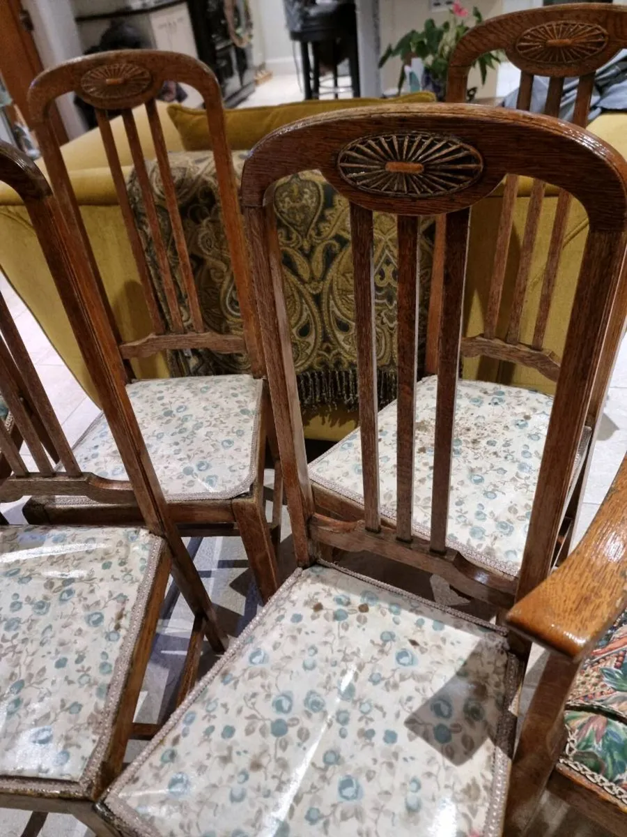 Antique Chairs x 6...€75 - Image 4