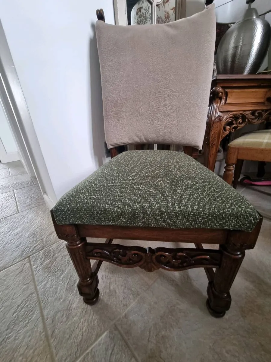 Stunning Carved Oak Chair...€145 - Image 2