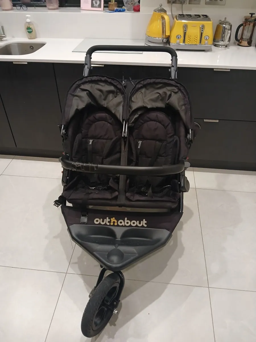 Out n About Double Buggy - Excellent Condition - Image 1