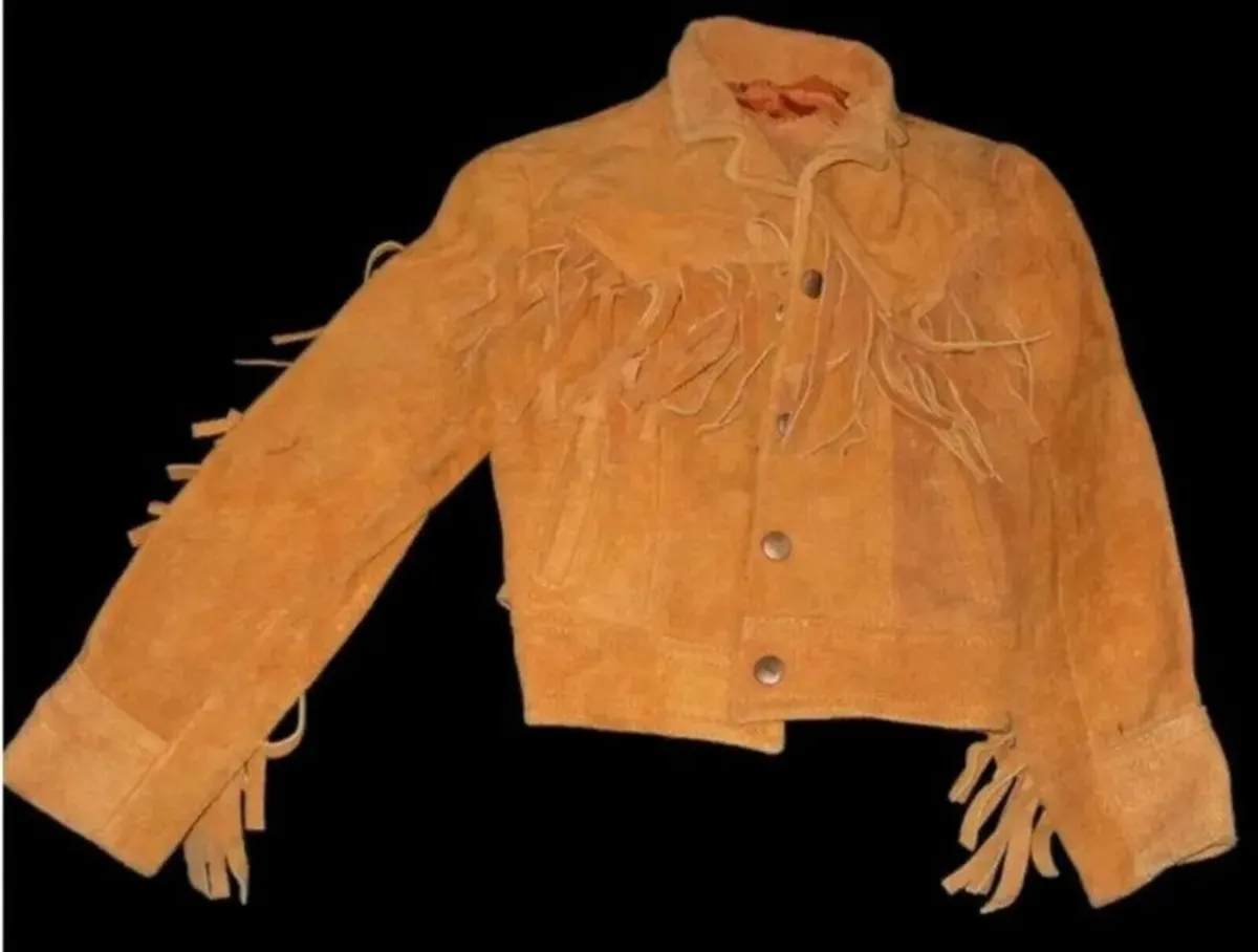 Vintage Harrods Childs Suede Jacket-Boy/Girl - Image 3