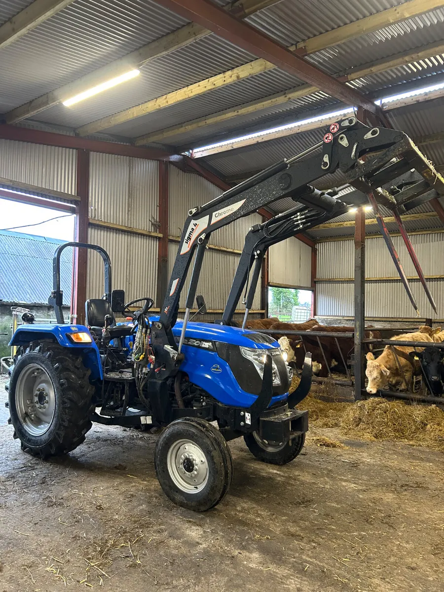 2019 Solis 50 with Sigma Loader - Image 1