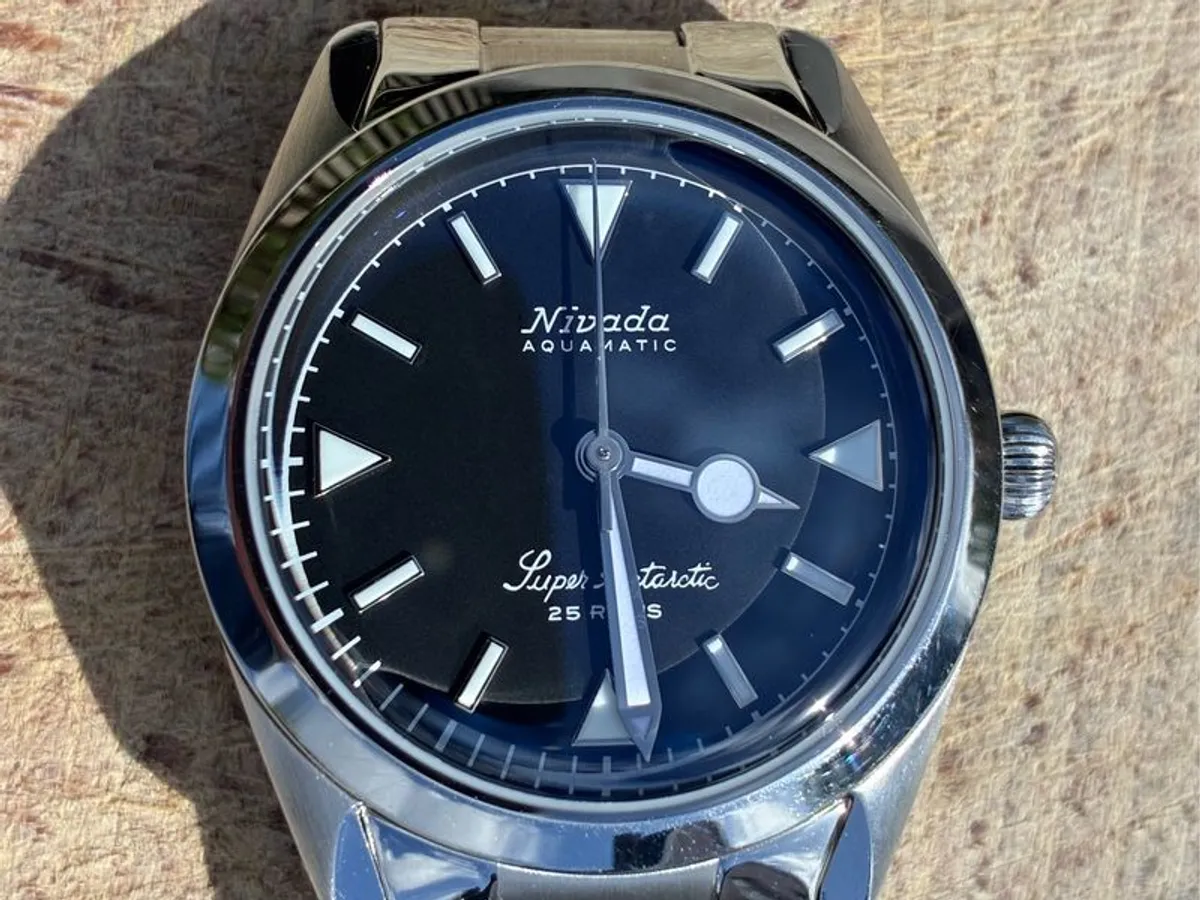 Nivada Grenchen Super Antarctic 38mm. Full Set - Image 1