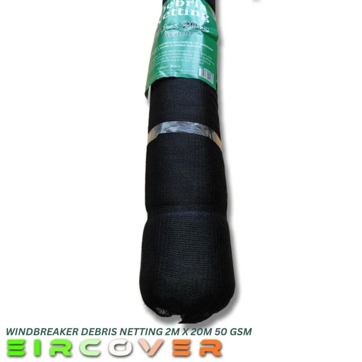 Windbreaker Netting Economy 2m x 20m 50 gsm Black - Image 3