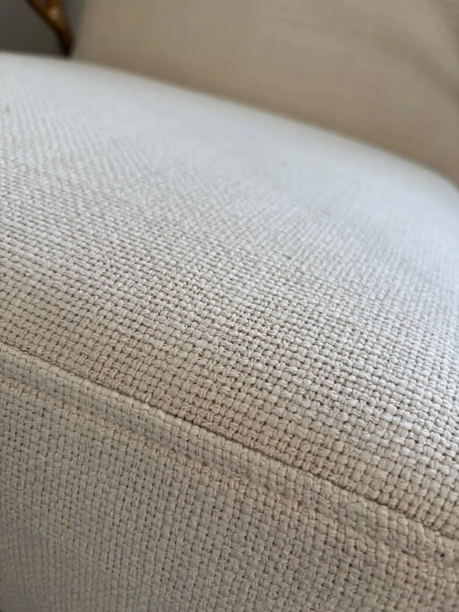 EICHHOLTZ  Antico Armchair Natural / Gold hardwear - Image 4