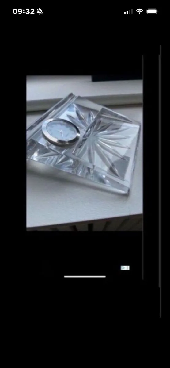 Waterford Crystal Desk Clock - Image 2