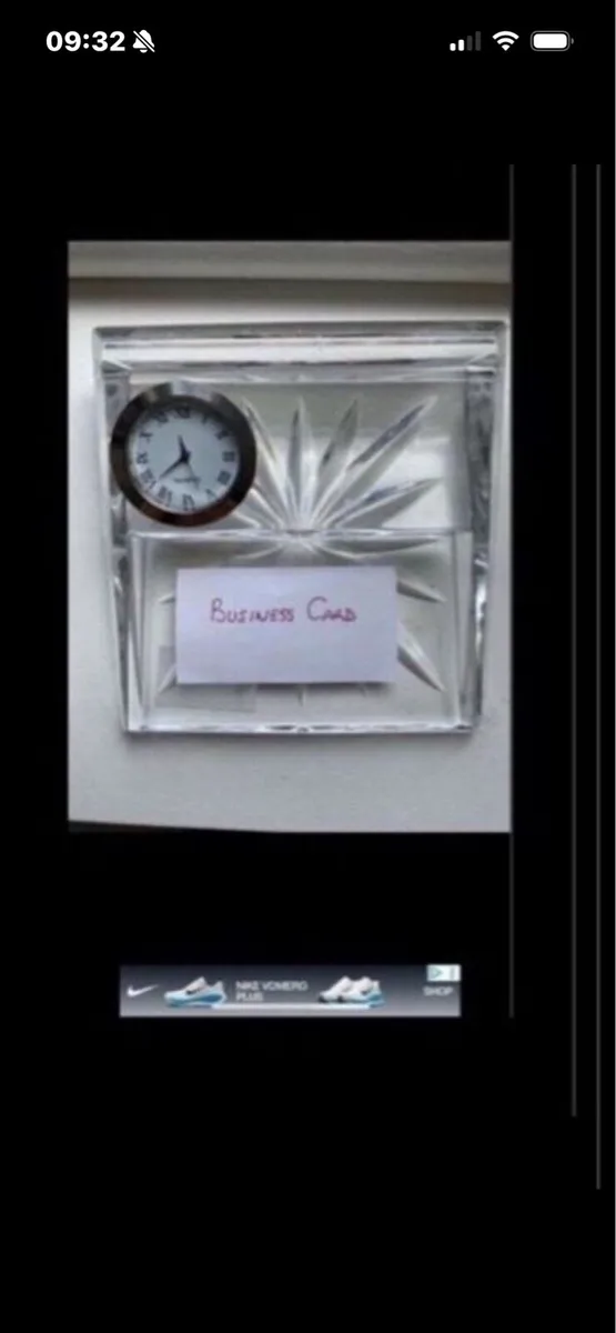 Waterford Crystal Desk Clock - Image 4