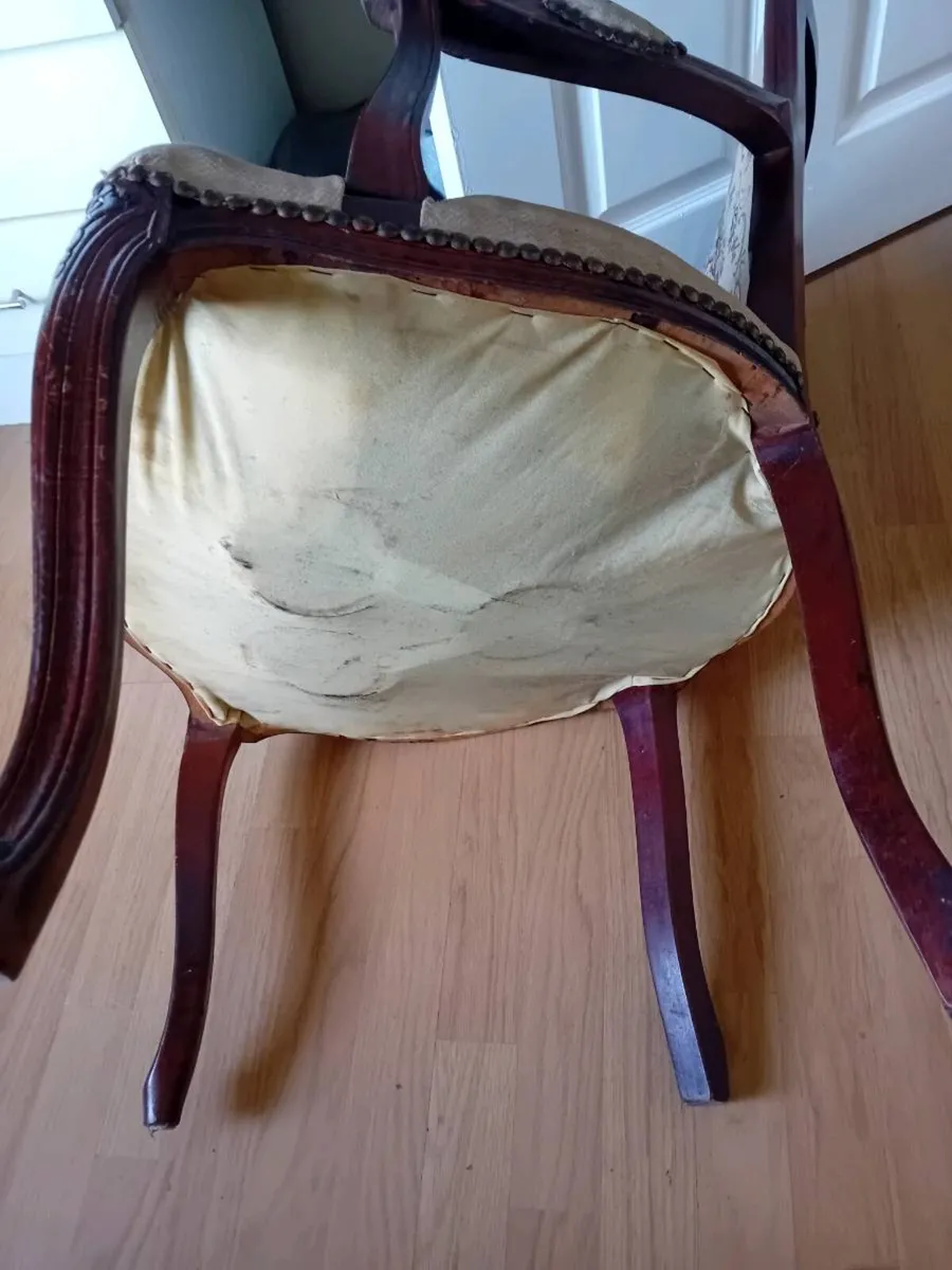 Antique chair 1 only - Image 3