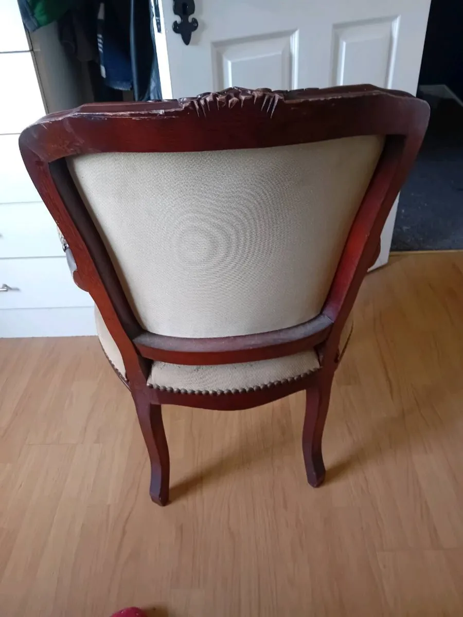 Antique chair 1 only - Image 4