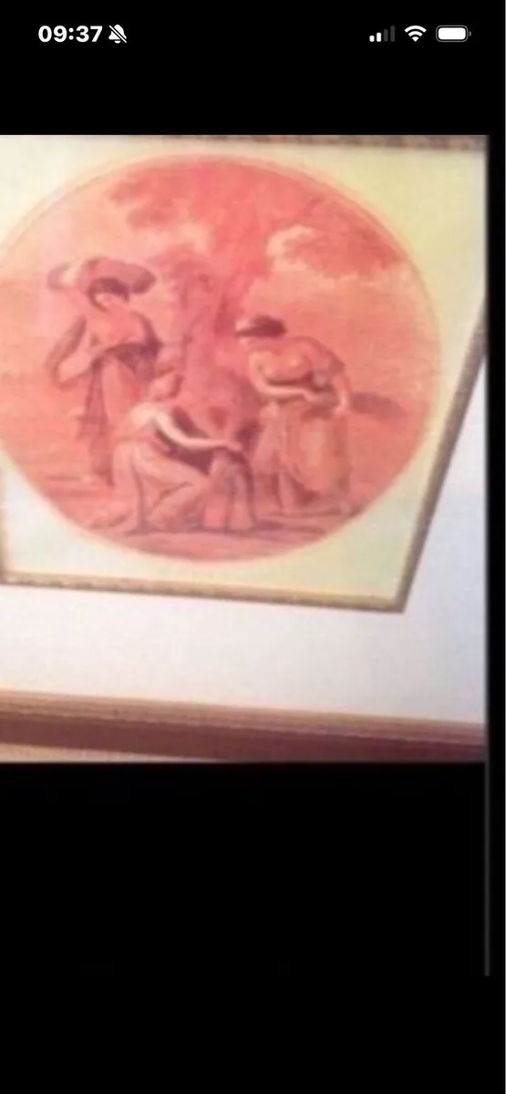 Large Framed ‘Goddess of Agriculture’ Picture - Image 3