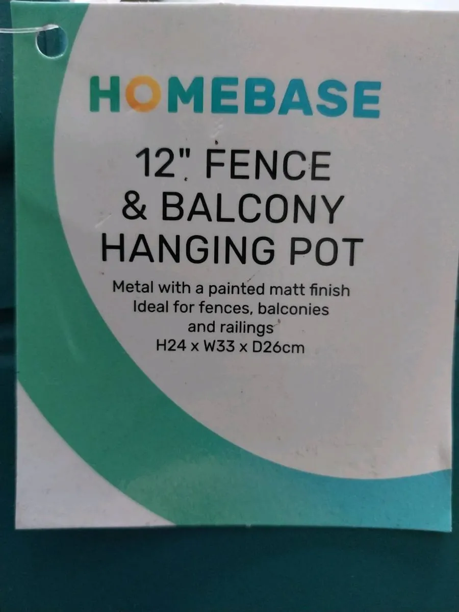 Brand new fence/balcony plant hangers - Image 4