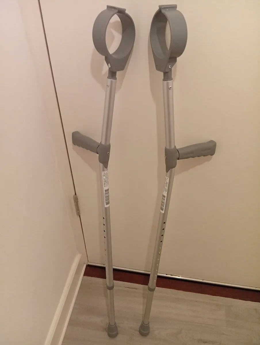 Brand New Adjustable Crutches Pair - Image 1