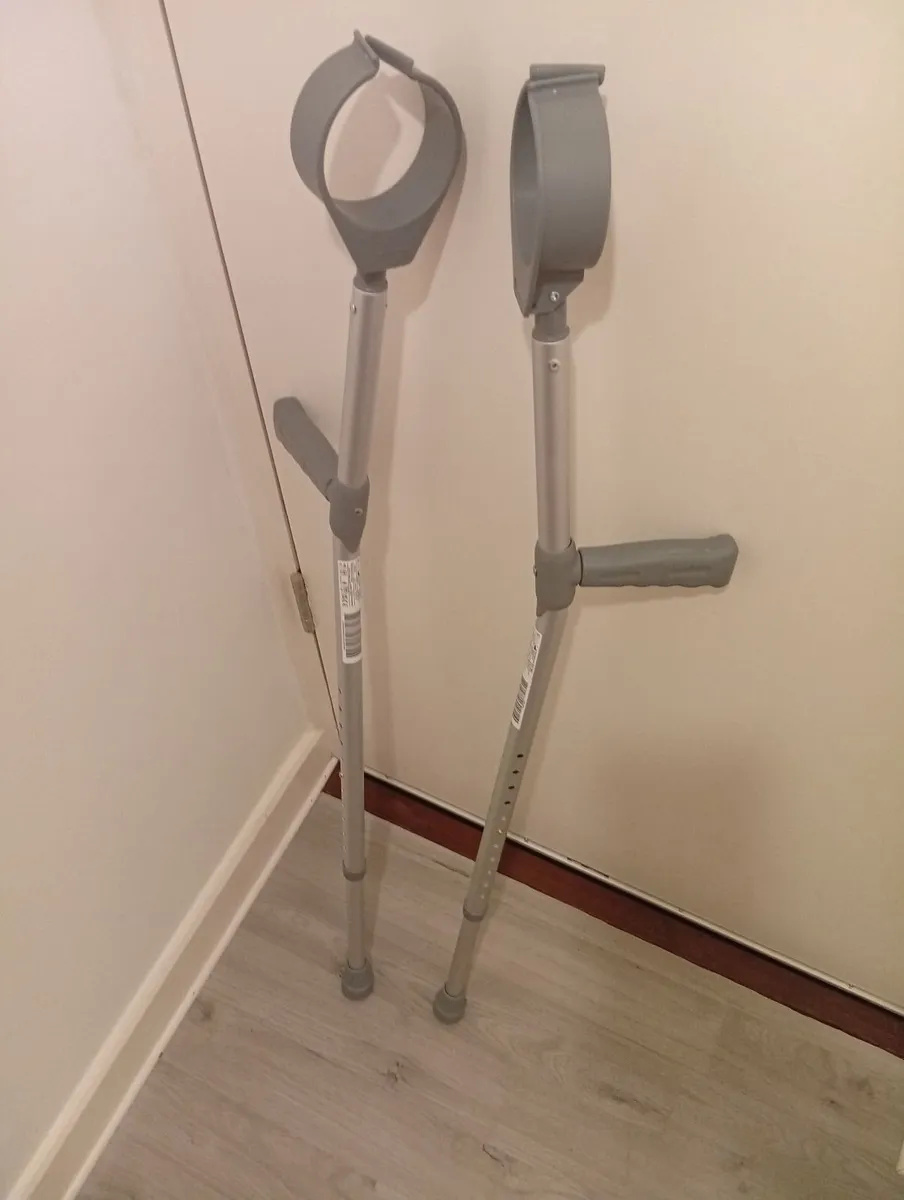 Brand New Adjustable Crutches Pair - Image 3