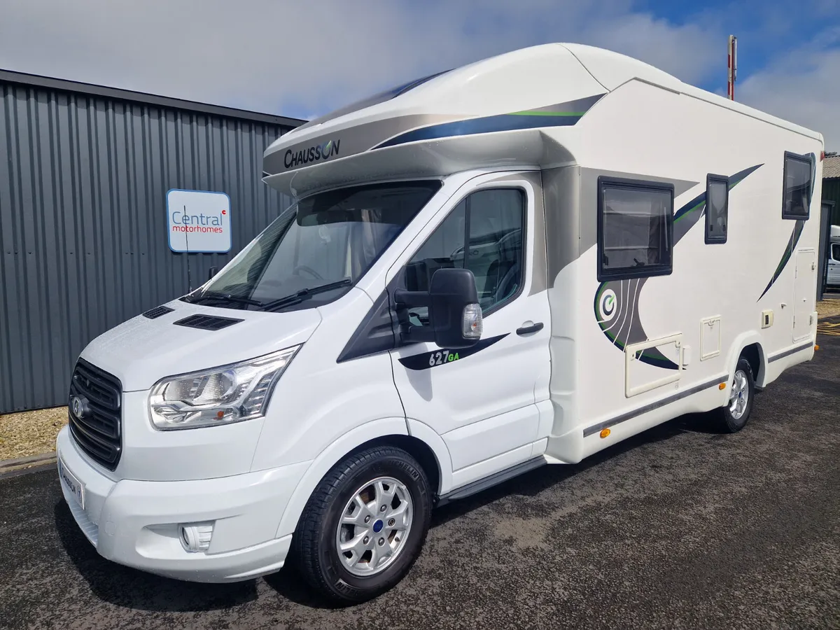 2018 CHAUSSON 627GA WITH 5 TRAVEL SEATS FOR SALE - Image 1