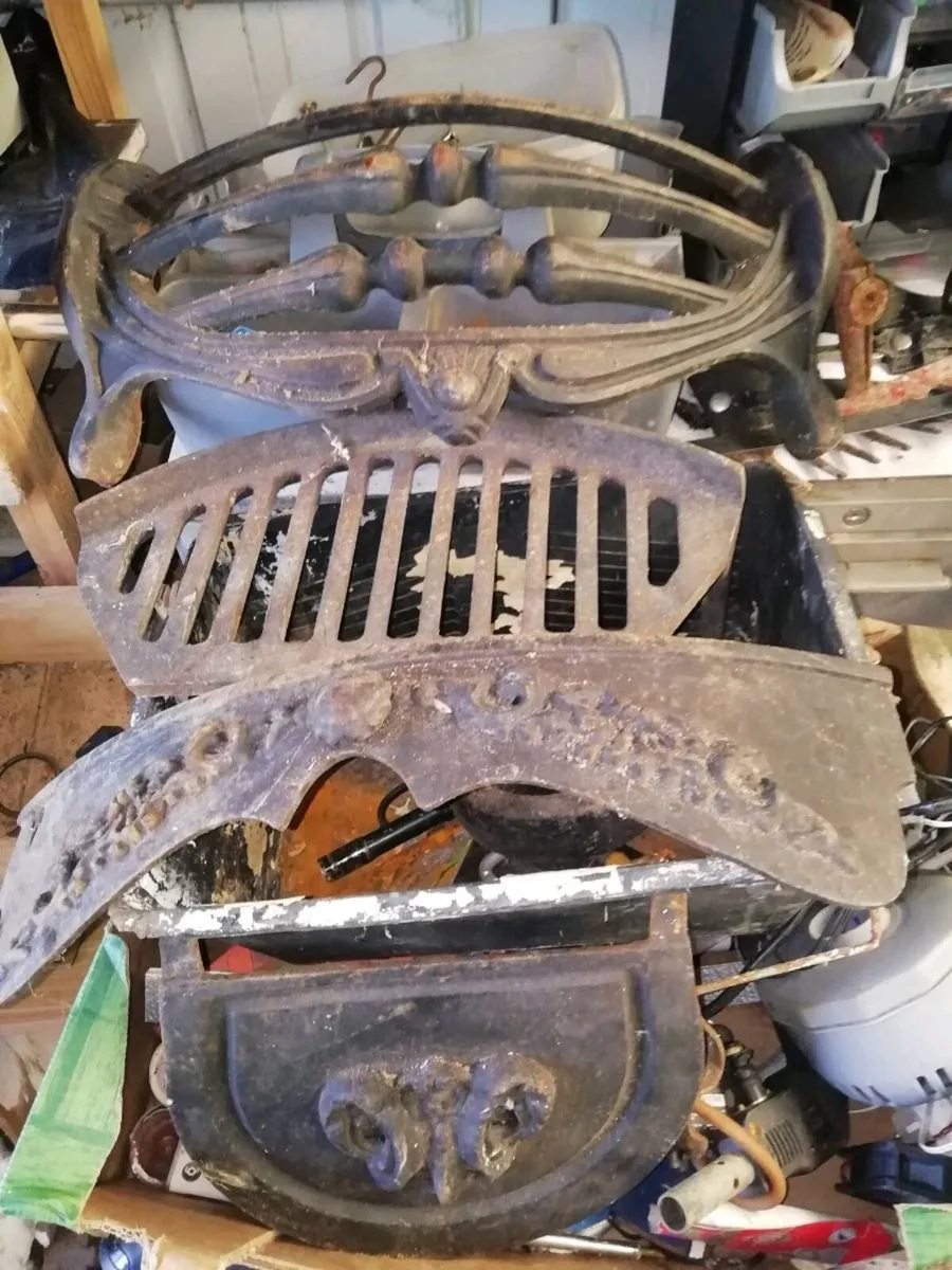 Cast iron fire gaurd for sale