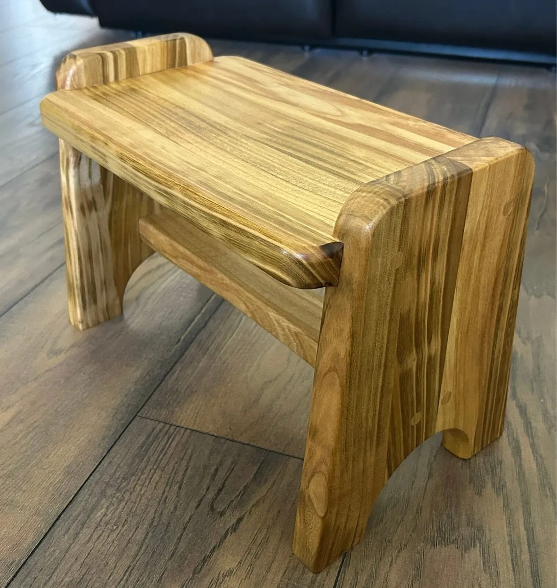 Hardwood Stool - Image 1