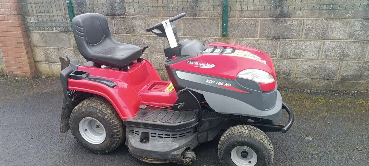 Ride on mower CASTELGARDEN XDC 165 HD - Image 1