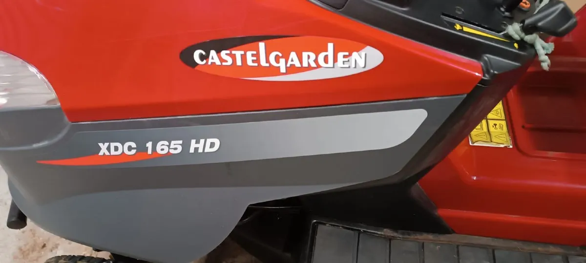 Ride on mower CASTELGARDEN XDC 165 HD - Image 4