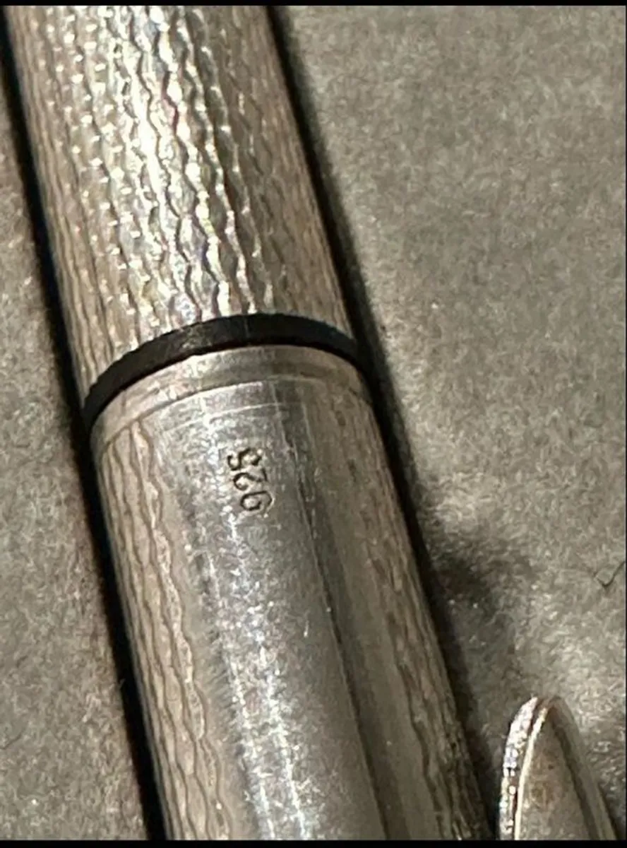 Pen sterling silver 925, two colour - Image 2
