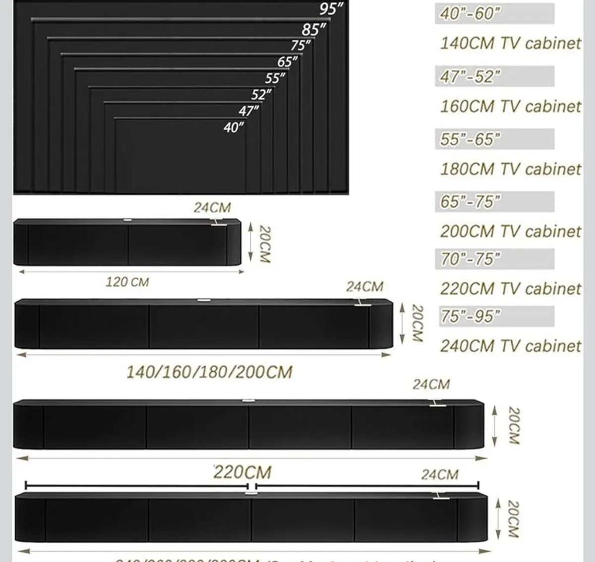 Wall Mounted TV Unit - Image 2