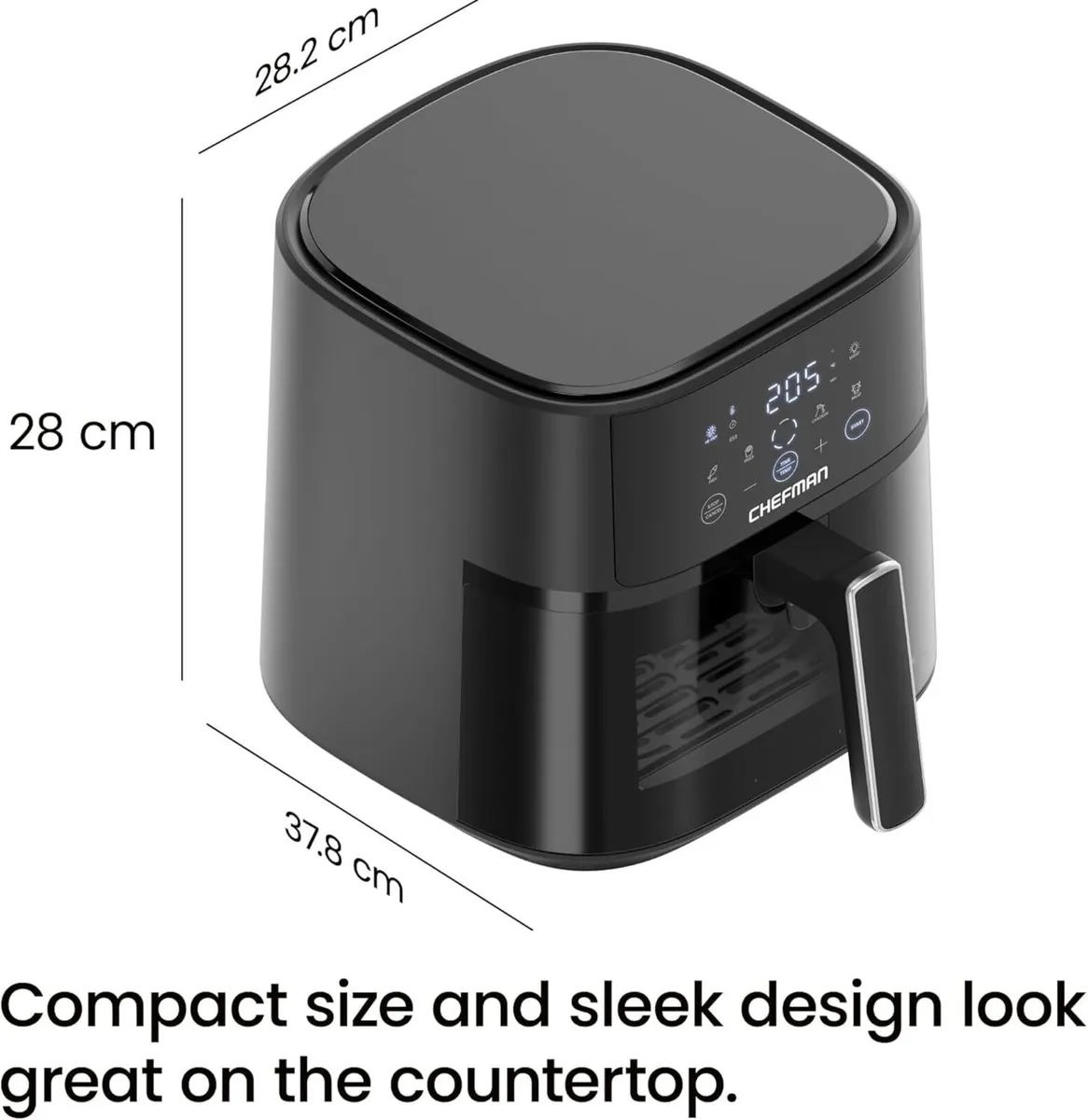 Air Fryer – 5.7L Compact Airfryer for Quick Easy - Image 3
