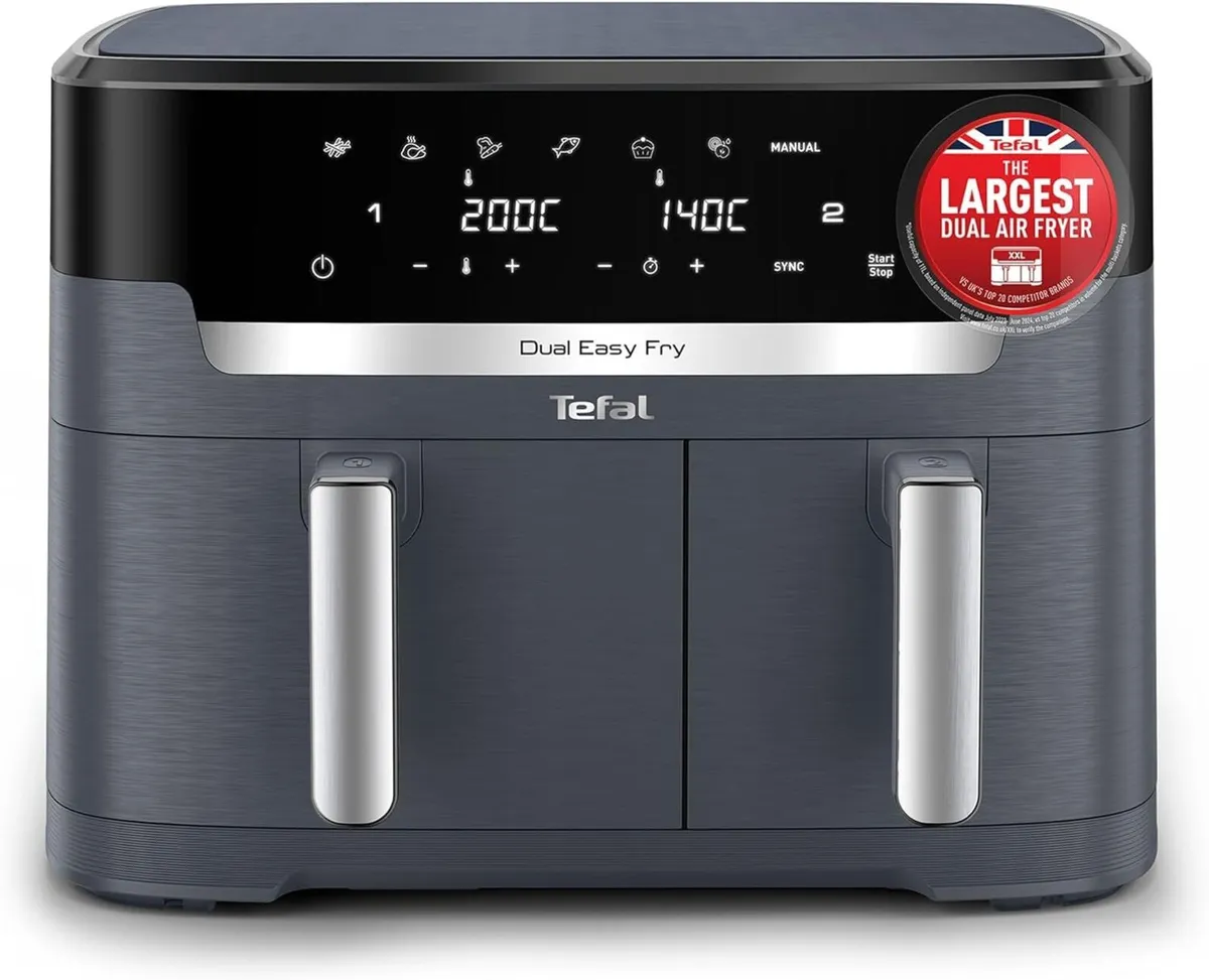 Easy Fry XXL Dual Zone Digital Air Fryer 2 - Image 1