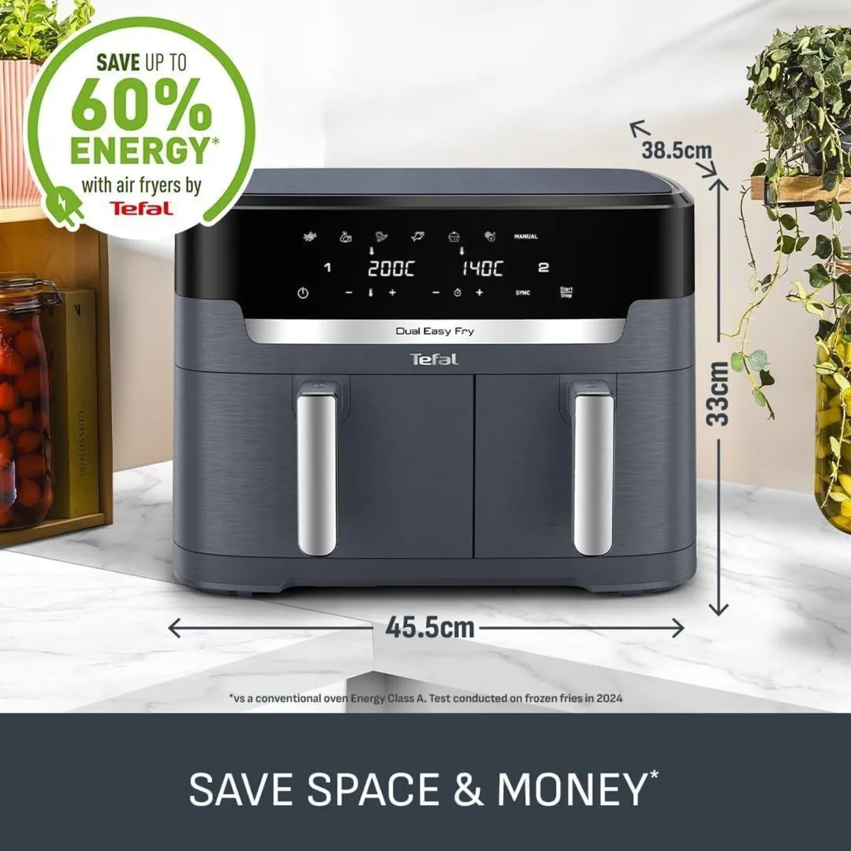 Easy Fry XXL Dual Zone Digital Air Fryer 2 - Image 2