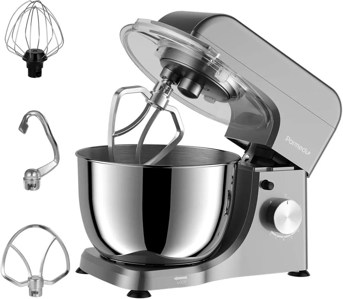 Electric Kitchen Stand Mixer: 1000W 8-Speed - Image 1