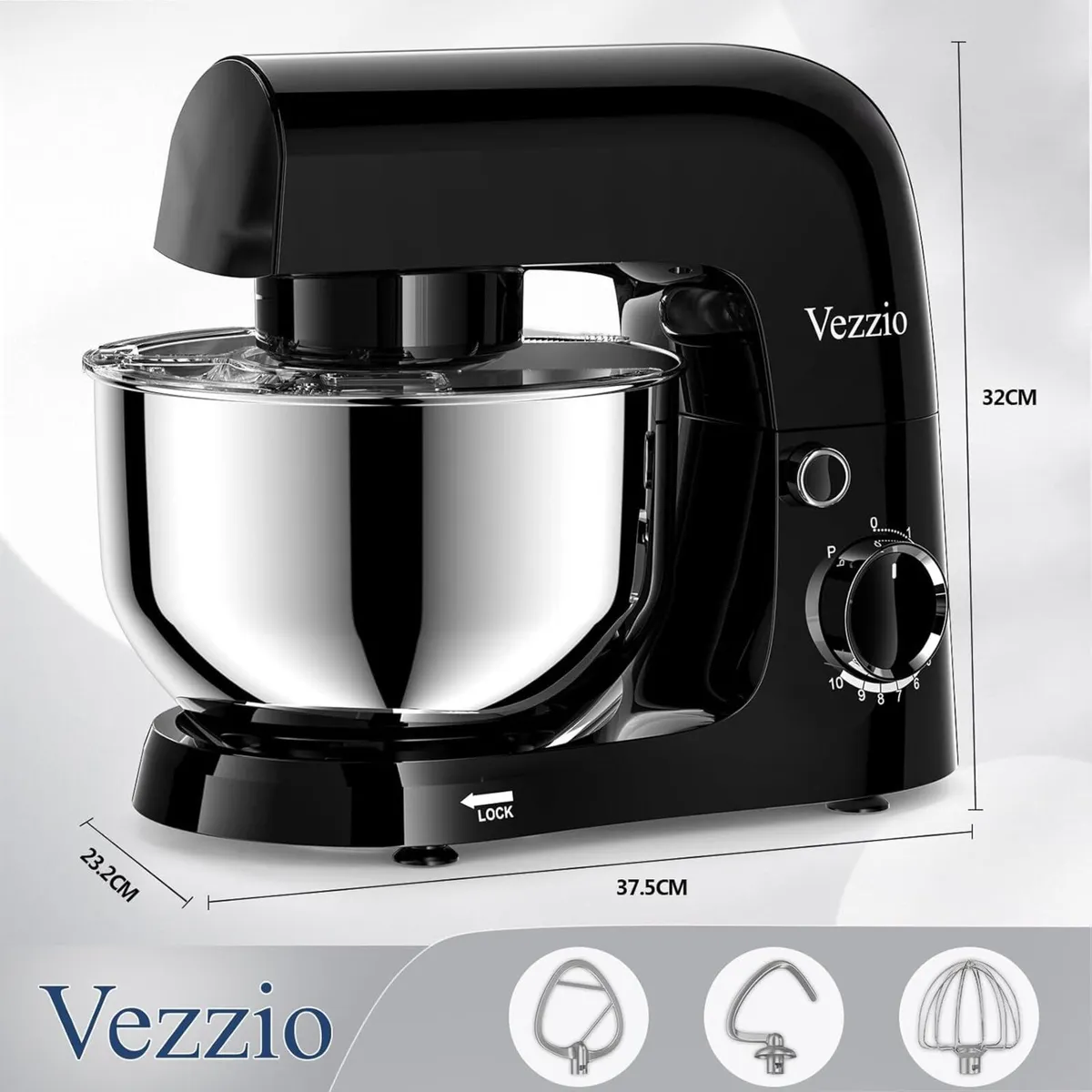Small Stand Mixer 4.5 liters Food Mixers for - Image 3