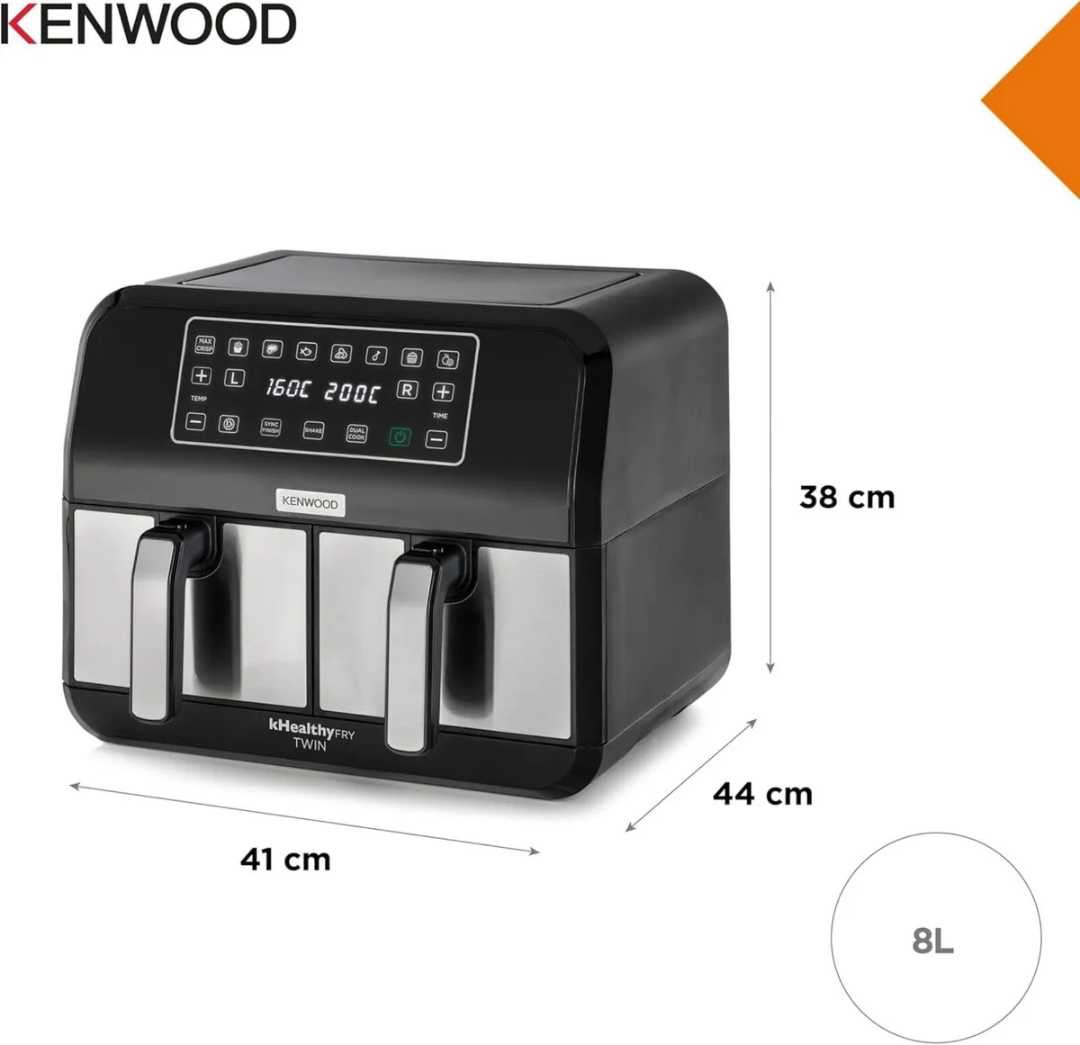 Kenwood kHealthy Twin HFM20.000MB Double Air - Image 2