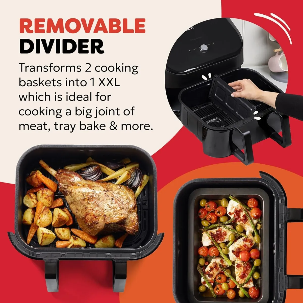 Instant Pot - Versazone Dual Black Air Fryer - Image 3
