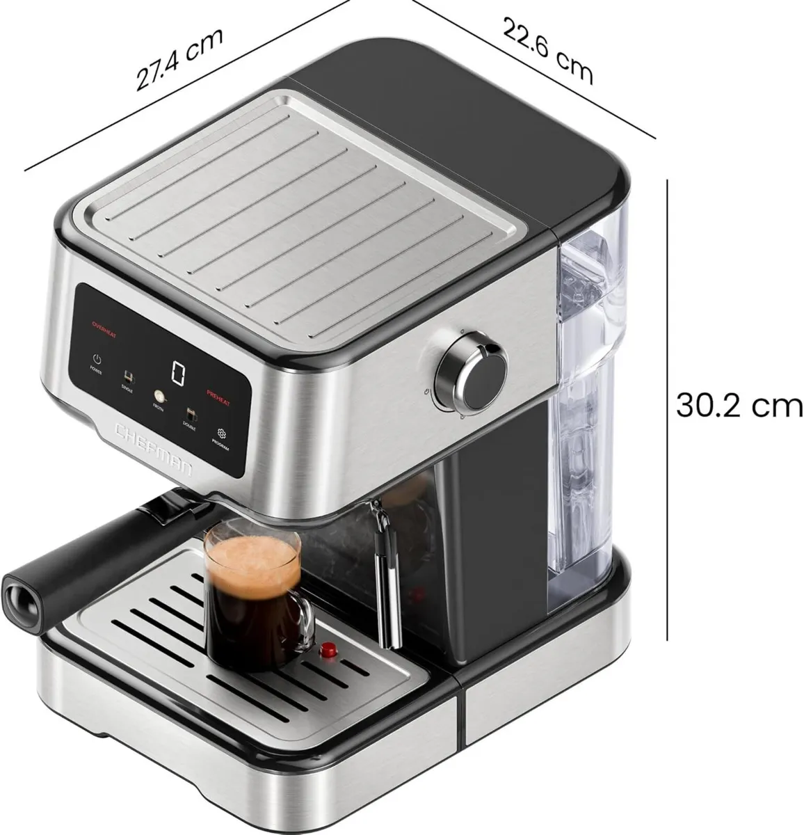 CraftBrew Espresso Machine 15-Bar Pump Digital - Image 2