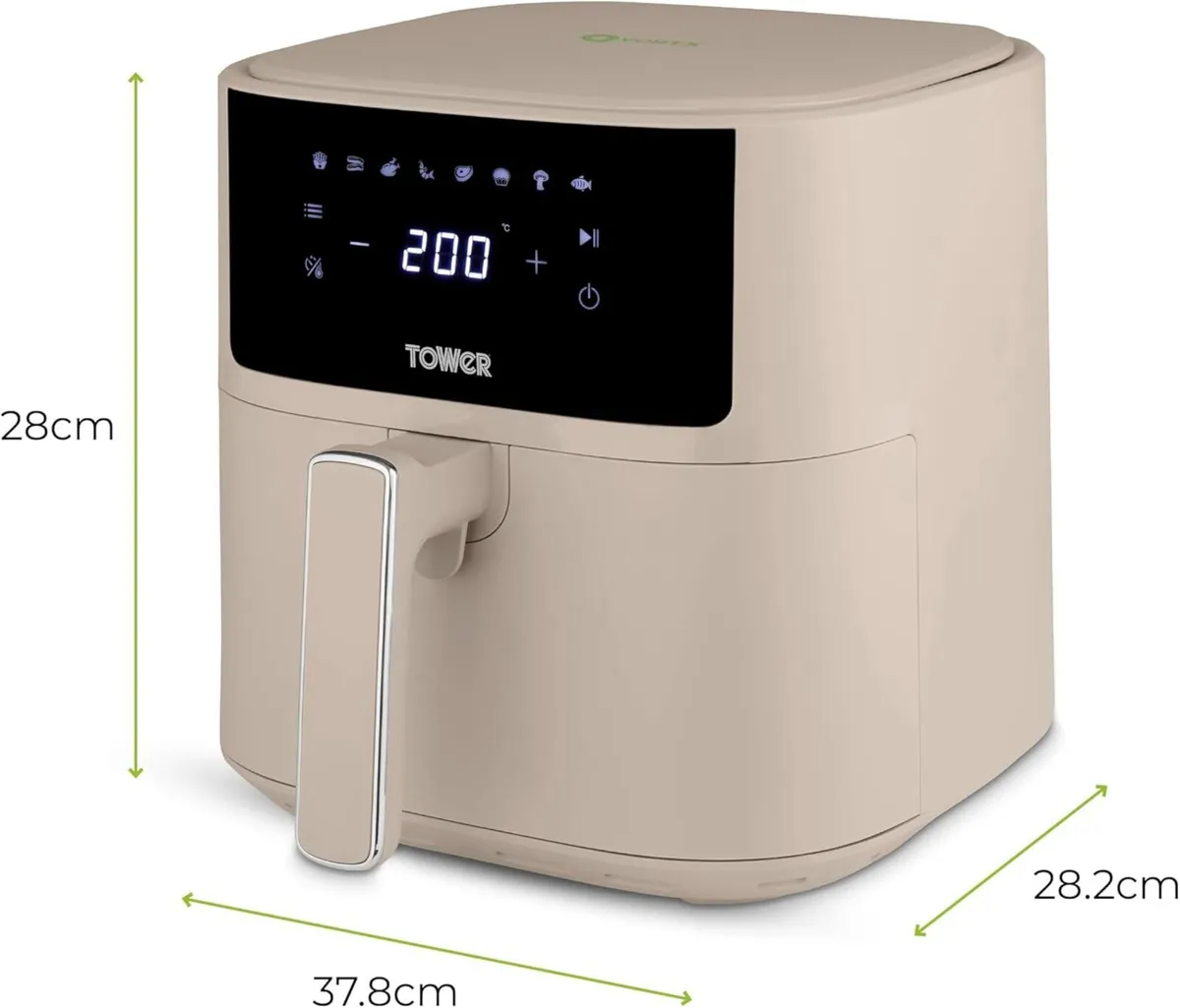 T17169MSH Vortx Air Fryer with Digital Control - Image 2